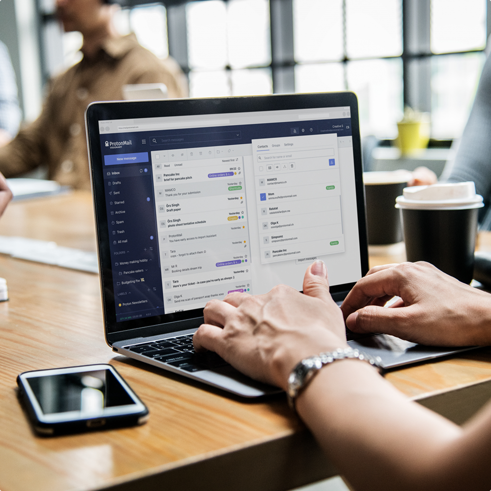 Proton Mail web app